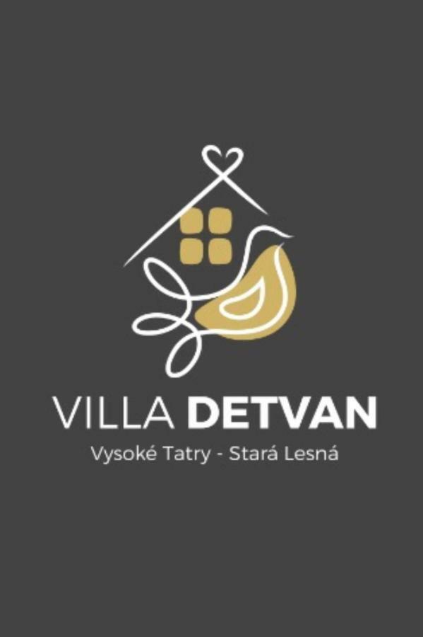 Villa Detvan Stará Lesná Eksteriør billede